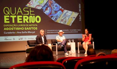 Exposição «Quase Eterno» mostra ‘livros de artista’ de Agostinho Santos na Sertã