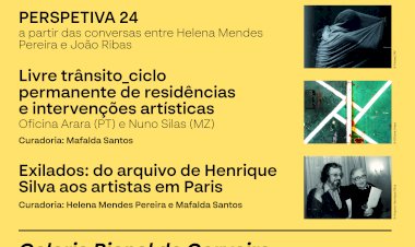 2º ciclo expositivo do Museu Bienal de Cerveira apresenta 4 exposições, uma delas com a colaboração de João Ribas