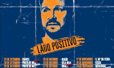 Hugo Sousa em Lado Positivo na Covilhã, em Seia e em Viseu