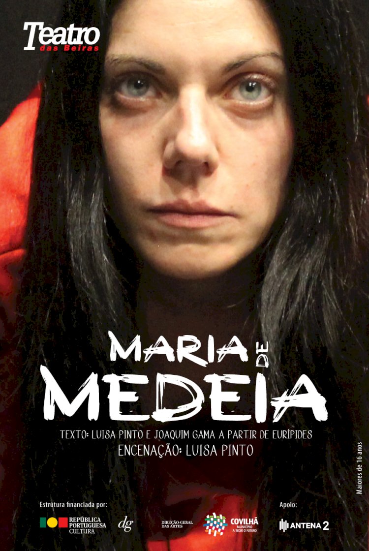 Teatro das Beiras estreia "Maria de Medeia", de Luisa Pinto e Joaquim Gama, a partir de Eurípides.