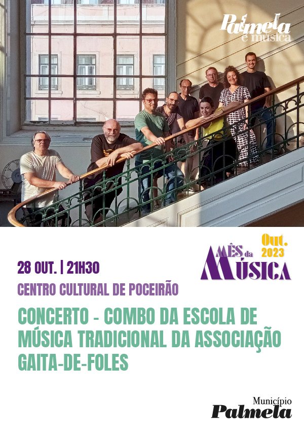 Música Tradicional da Associação Gaita-de-Foles no Centro Cultural de Poceirão