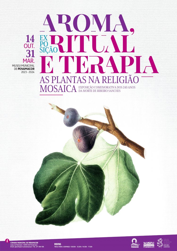 Exposição “Aroma, ritual e terapia - As plantas na religião mosaica” assinala os 240 anos da morte de Ribeiro Sanches