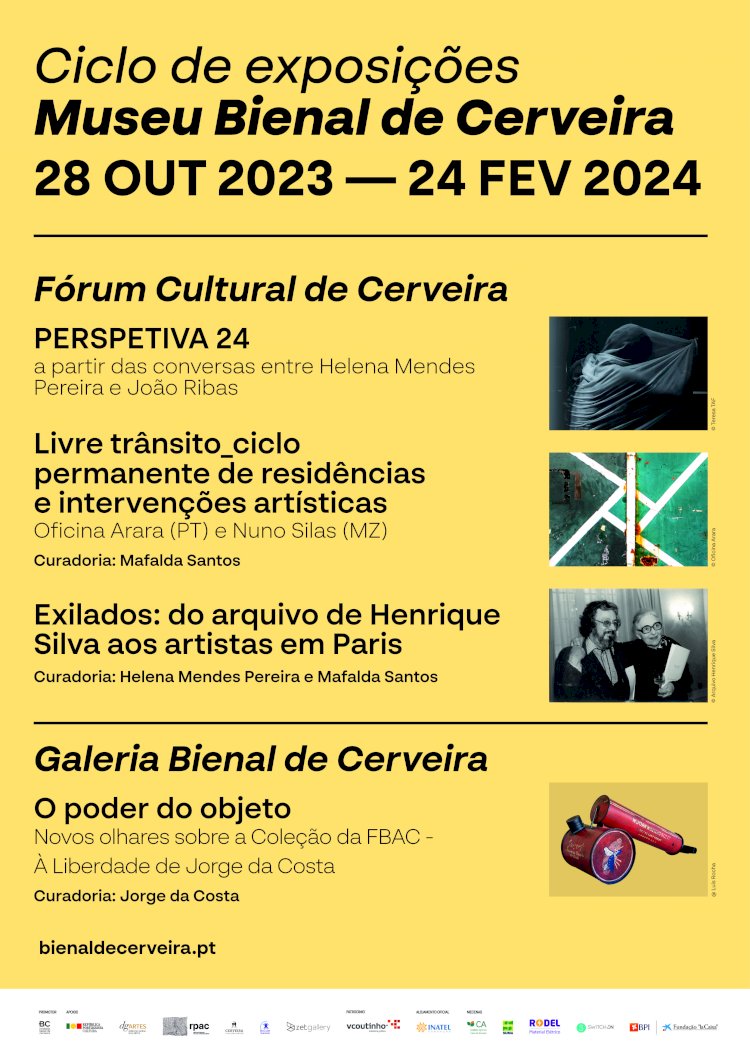 2º ciclo expositivo do Museu Bienal de Cerveira apresenta 4 exposições, uma delas com a colaboração de João Ribas