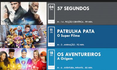 Programação do Cineteatro Municipal de Sátão - Novembro