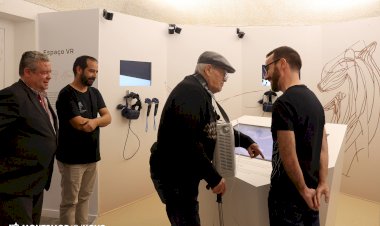 Exposição permanente do Centro Interpretativo da Gruta do Escoural