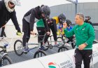 Talentos juvenis pedalaram com ética no CAR Anadia