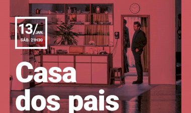 Peça Casa dos Pais, com Albano Jerónimo, dia 13 de Janeiro no Virgínia