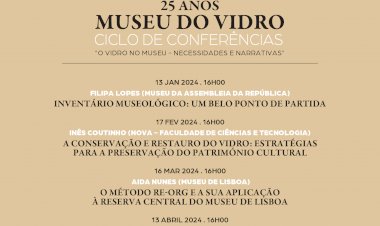 Museu do Vidro recebe conferência sobre “Inventário Museológico”
