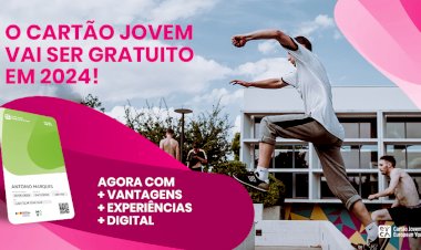 Cartão Jovem é gratuito