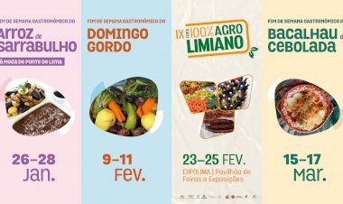 "Ponte de Lima à Mesa" | Janeiro a Abril de 2024 Fins de Semana Gastronómicos
