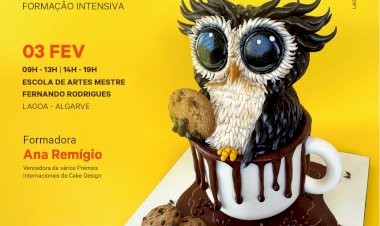 Formação - “Chocolate Quente?: Oficina de Bolo Estruturado”