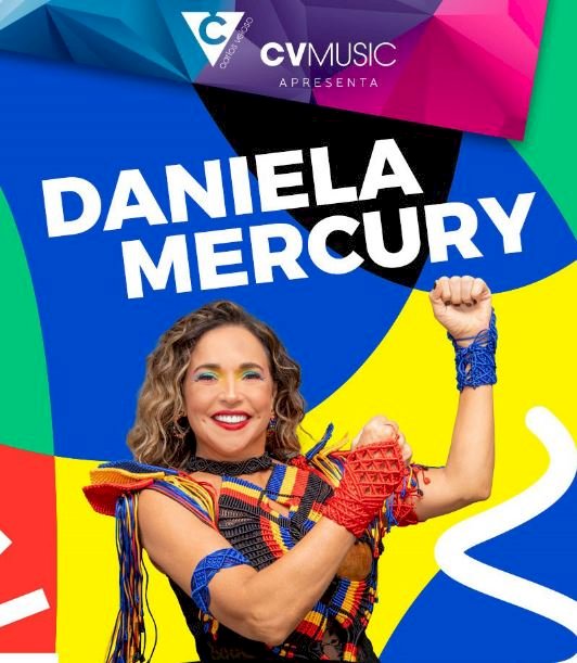 Daniela Mercury disponível para espectáculos em 2024