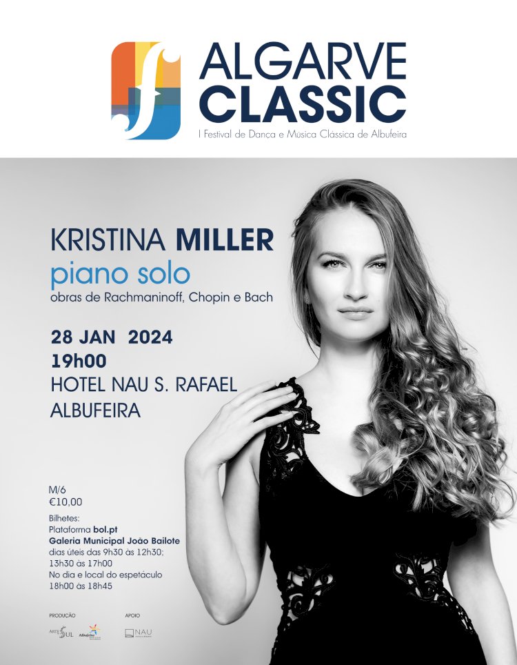 Albufeira - “O último fecha a porta” e concerto de Kristina Miller