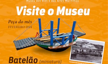 «Peça do mês» de Fevereiro no Museu dos Rios em Constância