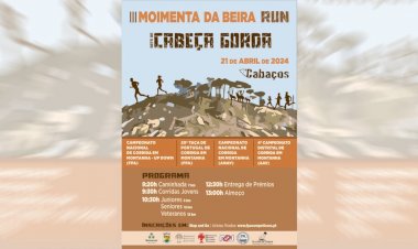 III Moimenta da Beira Run – Rota da Cabeça Gorda: Inscrições abertas