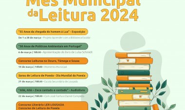 Março é o Mês Municipal da Leitura