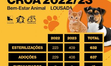 CROA com mais adopções, esterilizações e animais recolhidos