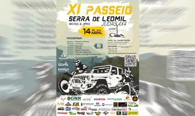 XI Passeio Todo-o-Terreno Judas 4x4 de volta a Leomil