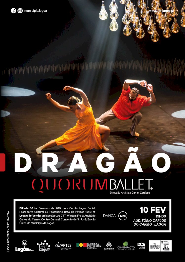 "Dragão" | Quorum Ballet | Auditório Carlos do Carmo | Lagoa
