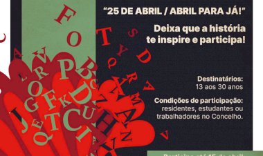 Concurso de Poesia para Jovens - inscrições até 15 de Abril!