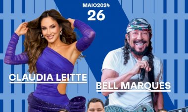 Claudia Leitte, Bell Marques e Grupo Menos é Mais confirmados no NORTH FESTIVAL