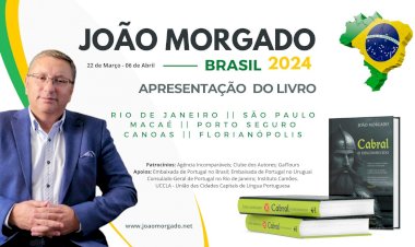 Escritor português  João Morgado apresenta "CABRAL - O Desconhecido"