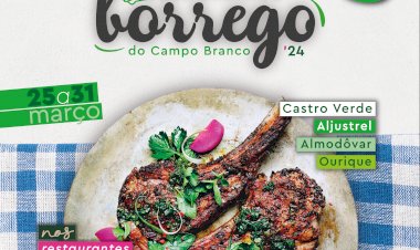Festival “Sabores do Borrego 2024”, de 25 a 31 de Março