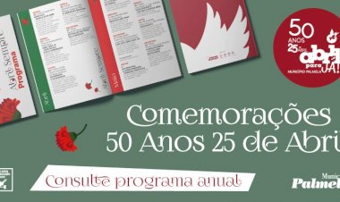 Conheça o programa “Abril para Já!” e celebre os 50 Anos do 25 de Abril!