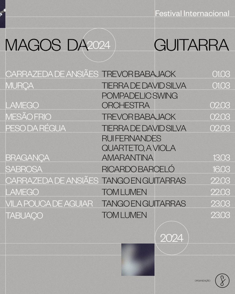 Festival Internacional Magos da Guitarra | Trás-os-Montes e Douro