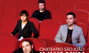 Cineteatro São João recebe concerto “O outro lado da história” que marca os 20 anos da carreira dos Fingertips