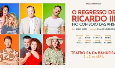 O Regresso de Ricardo III no Comboio das 9h24 no Porto de 5 a 21 de Abril