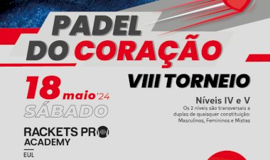 Fundação Portuguesa de Cardiologia organiza VIII Torneio de Padel do Coração