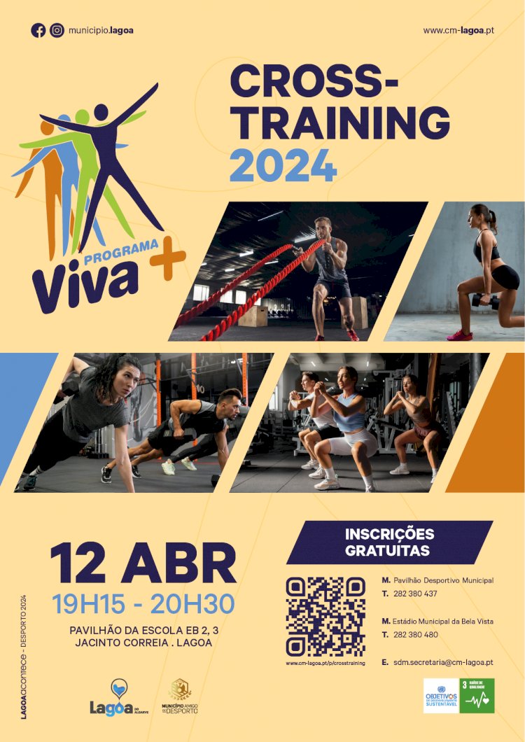 Programa Viva+ | "Crosstraining 2024" | 12 de Abril | Lagoa