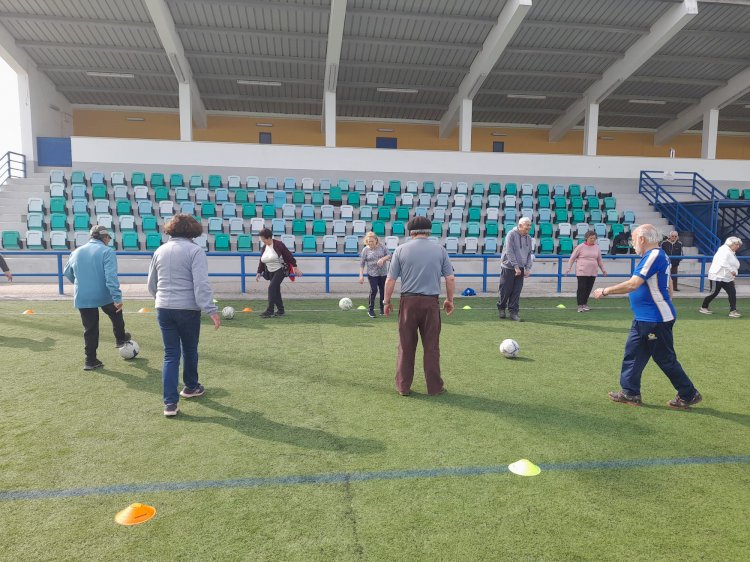 Universidade Sénior de Vila de Rei com equipa de Walking Football