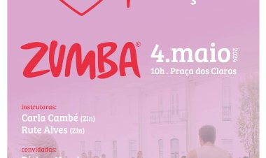 Aula gratuita de zumba assinala «Mês do Coração» em Torres Novas