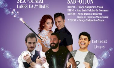 A Magia de Rua está de volta à cidade do Entroncamento
