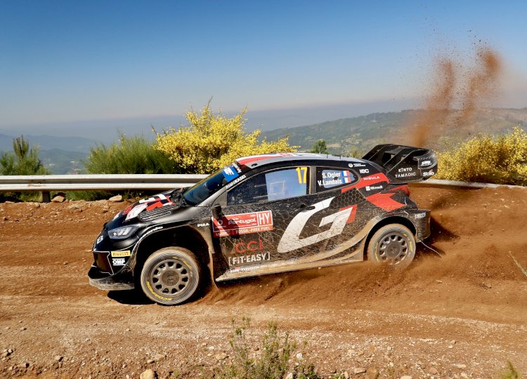 Vodafone Rally de Portugal deixa Ogier (Toyota) e Tänak (Hyundai) separados por 13,6s
