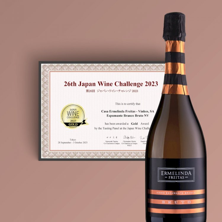 Casa Ermelinda Freitas premiada no Japan Wine Challenge 2023