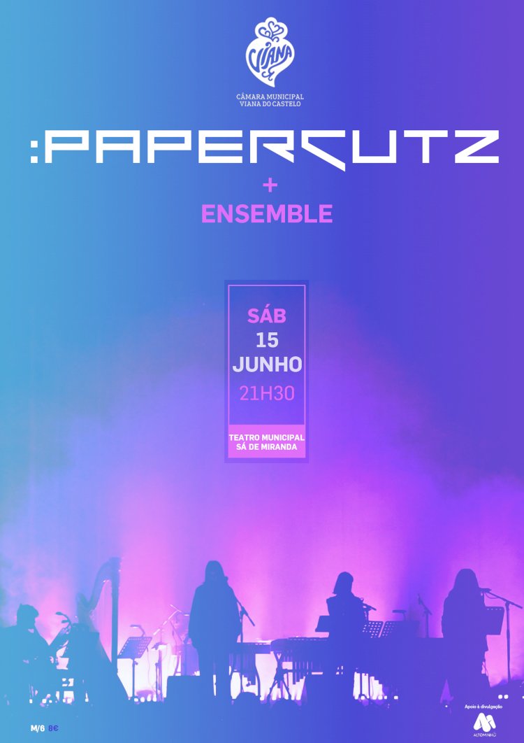 :Papercutz + Ensemble em apresentação por salas históricas de Teatro Portuguesas