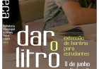 Dar o litro: biblioteca com horário alargado para estudantes