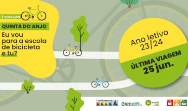 “CicloExpresso”: comboio de bicicletas circula a 25 de Junho – Quinta do Anjo
