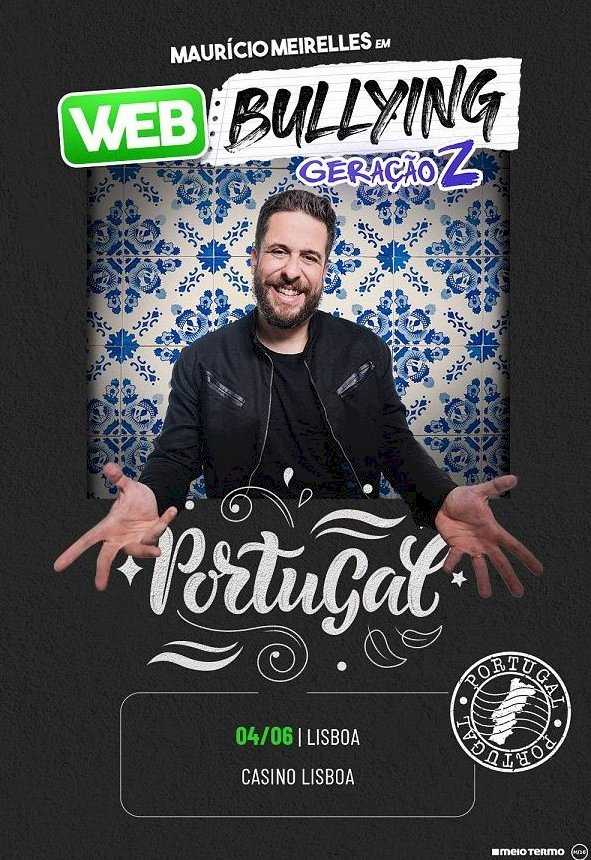 Maurício Meirelles regressa ao Casino Lisboa com stand-up comedy “Webbullying - Geração Z”
