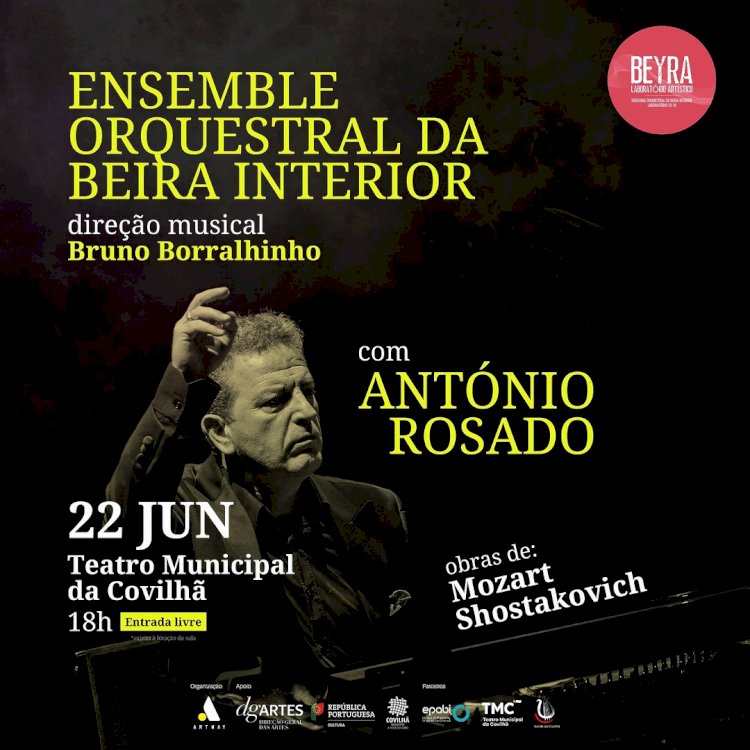 Concerto com António Rosado - 18 a 22 Junho, Covilhã