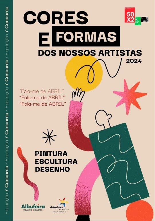 Nova Edição do “Cores e formas dos nossos artistas” celebra os 50 anos do 25 de Abril
