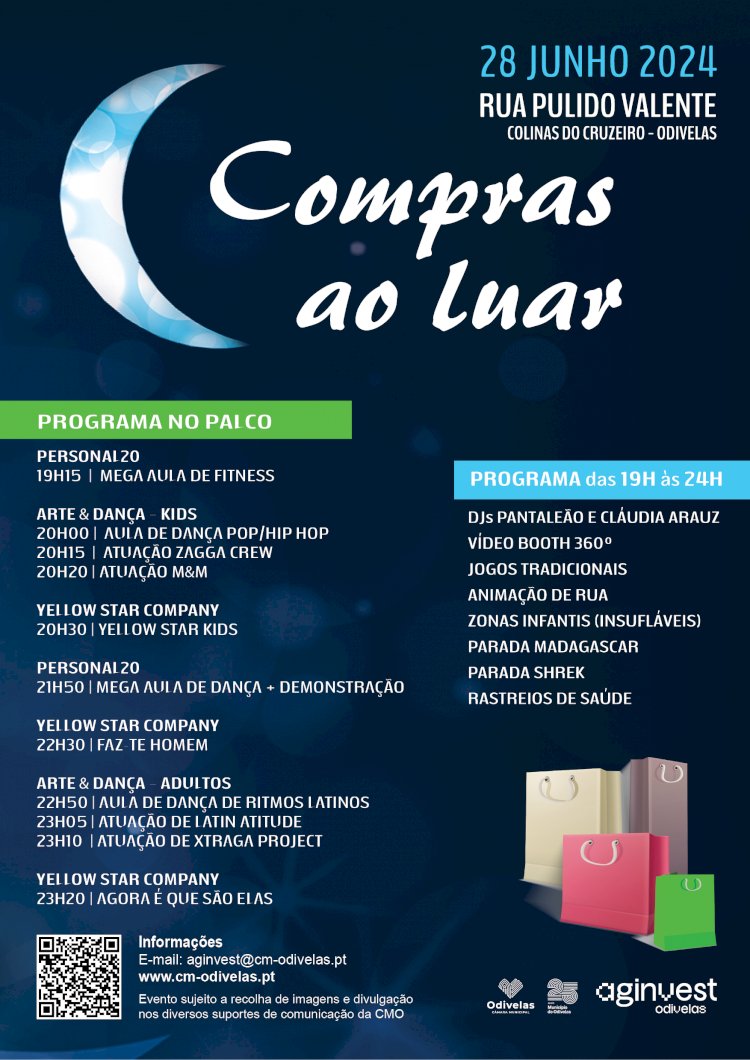 8.ª edição do «Compras ao Luar» promove comércio local | 28 de Junho