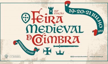 Ceia Medieval marca o arranque da 29.ª edição da Feira Medieval de Coimbra no dia 19 de Julho