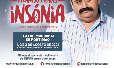 Fernando Mendes com “Insónia” em Portimão