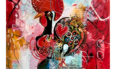 Raul Moreira expõe pintura no Edifício Cosmos