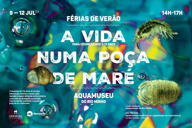 Abertas inscrições para as ‘Férias de Verão’ no Aquamuseu do Rio Minho