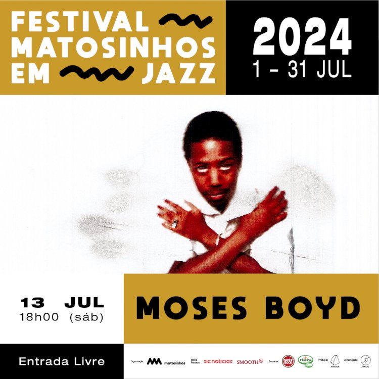 Moses Boyd confirmado no Matosinhos em Jazz 2024